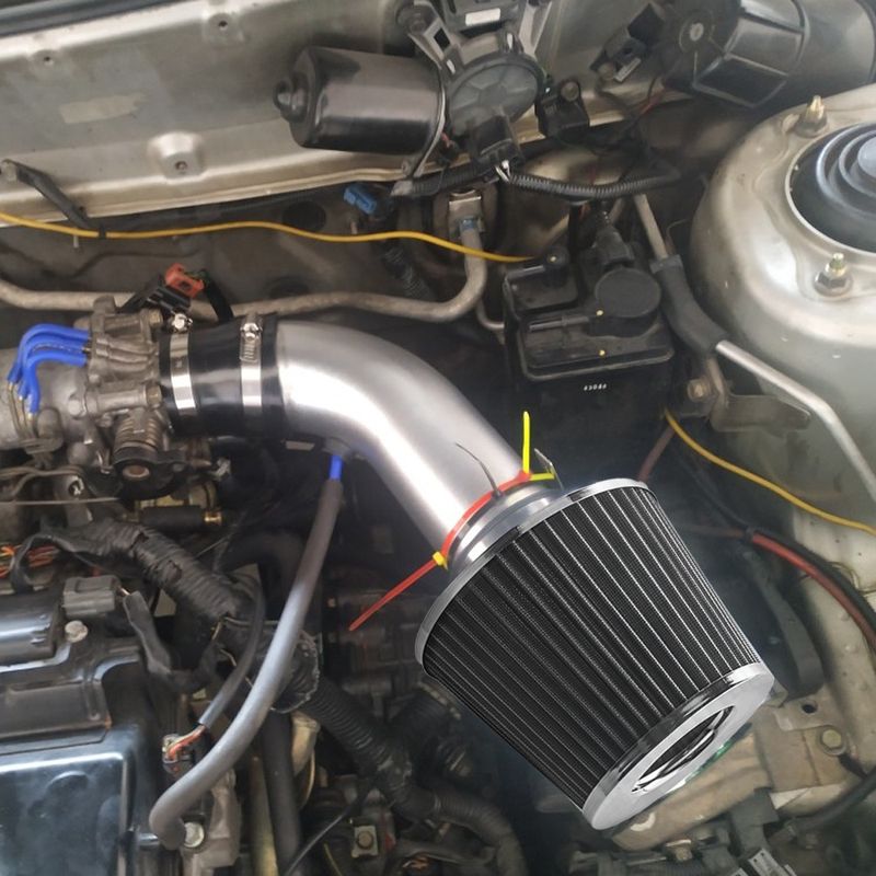 Car Modification 76mm High-flow Air Filter, Modified Mushroom Head Filter, Winter Mushroom Head Exhaust Gas Filter_voghion.com