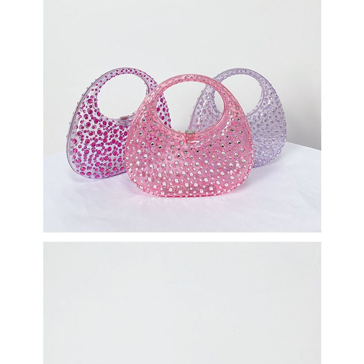 Borse stravaganti borse per donna borse acriliche estive trasparenti borse da sera con diamanti_voghion.com