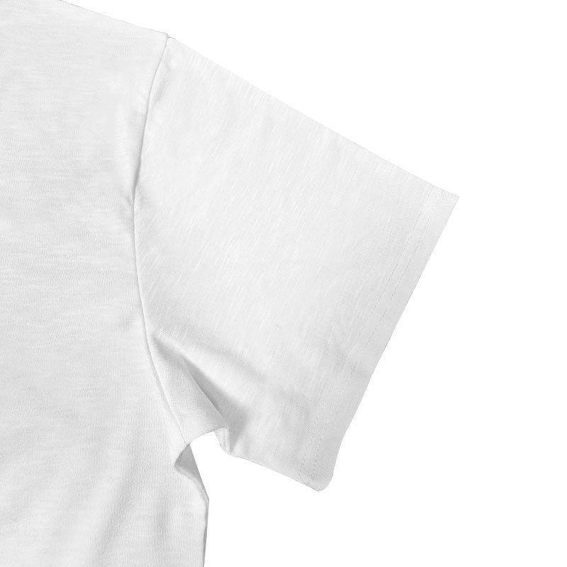 Maglietta a maniche corte slim fit casual tinta unita con nodo in bambù Henry Button da uomo, estate 2024_voghion.com