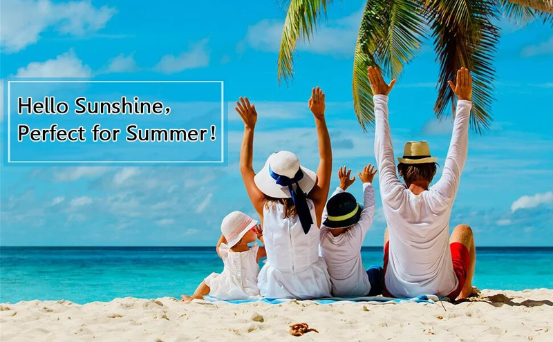 Fashion 54-58-60CM Womens Summer Panama Hats Wide Brim Straw Sun Beach Hat Men Fashion UPF UV Protection Fedoras Cap For Travel_voghion.com