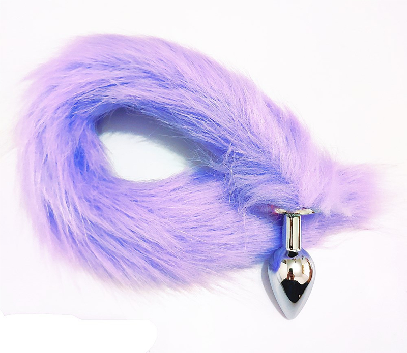 Queue de lapin en acier inoxydable Plug Anal queue de lapin queue de renard godemichet Anal produits pour adultes Anal jouets sexuels anaux pour_voghion.com