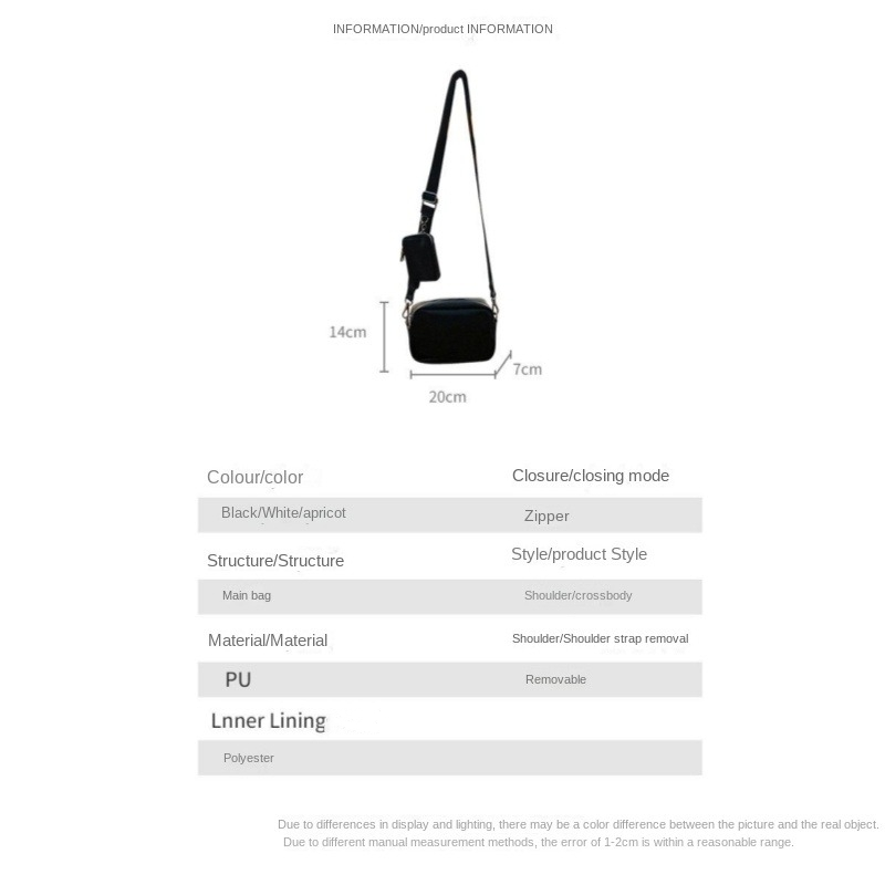 Super hete drie-in-één dagelijkse slijtage schouder crossbody kleine vierkante tas sub moeder brede riem munt_voghion.com