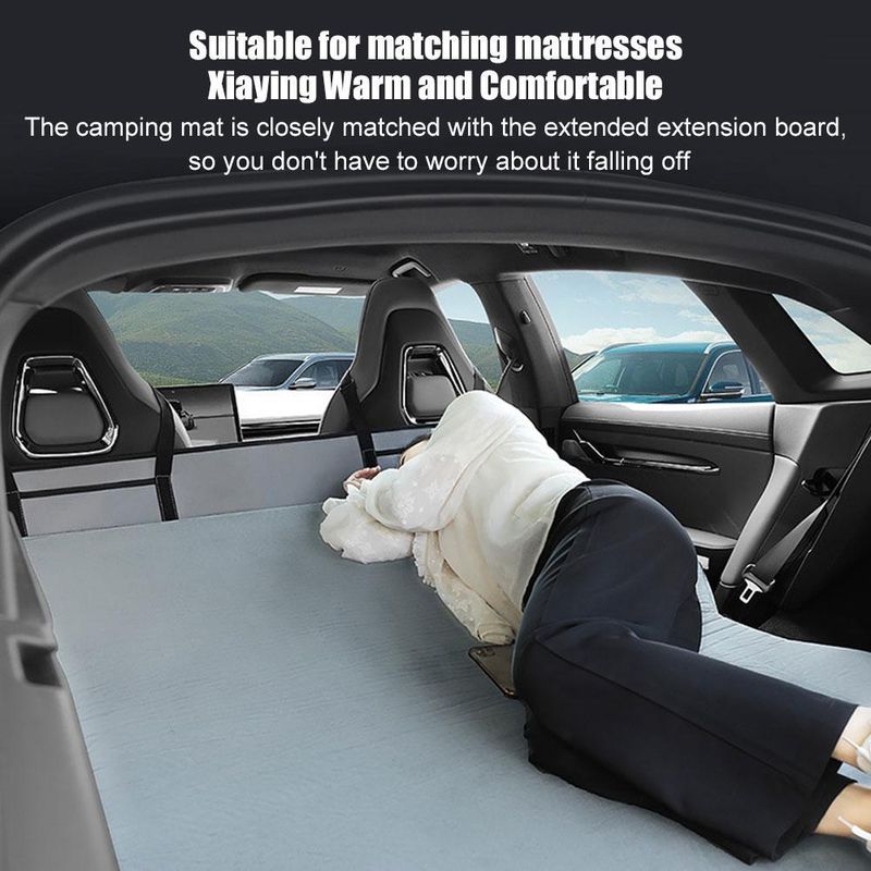 Cama Capô Proteção SUV No Carro Banco Traseiro Dobrável Placa de Extensão Porta-malas Dormir Camping Cama Mat_voghion.com