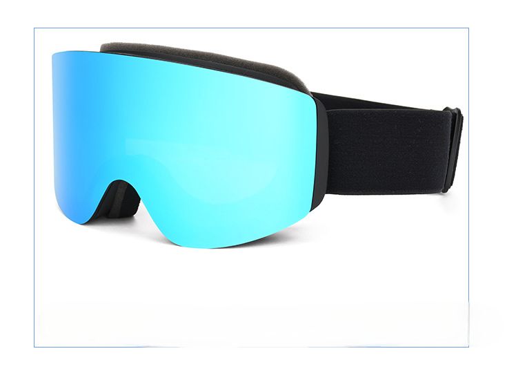 Magnetic Double Layer Anti-Fog Outdoor Sports Snow Mountaineering Ski Goggles_voghion.com