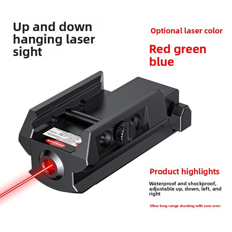 1043 Red Laser Sight G17 Up Down Left Right Mount Infrared Shockproof Waterproof Adjustable Rechargeable High Precision_voghion.com