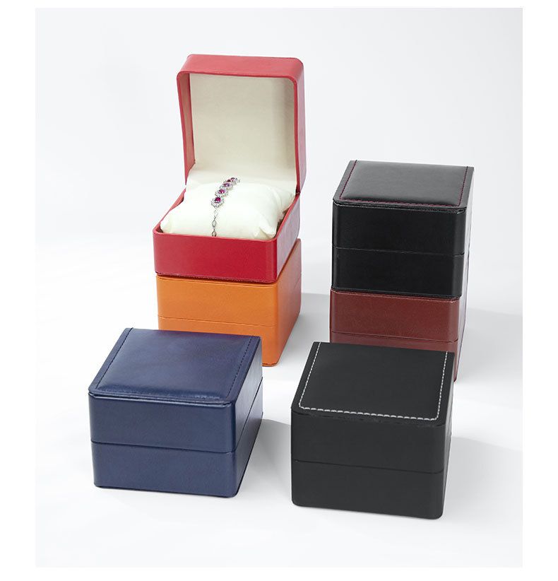 Watch Storage Box Watch Box Black Clamshell Watch Box Bracelet Watch Storage Box Business Watch Box Watch Display Box_voghion.com