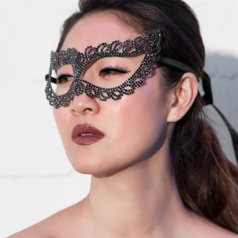 Nuova festa danzante alla moda, accessori personalizzati con diamanti per le donne, The Mask_voghion.com