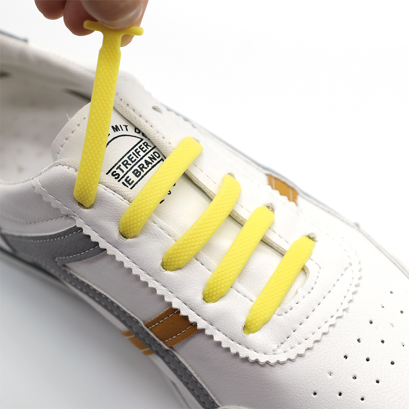 16 pz/lotto Scarpe Elastiche In Silicone Senza Cravatta Scarpe Creative Lazy Gomma Lace 13 Colori Bambini Scarpe Da Ginnastica Per Adulti Veloce_voghion.com