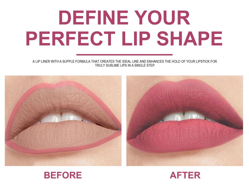 HANDAIYAN 6 - Color Automatic Lip Liner: Long - Lasting, Waterproof, Matte Lip Contour Pencil_voghion.com