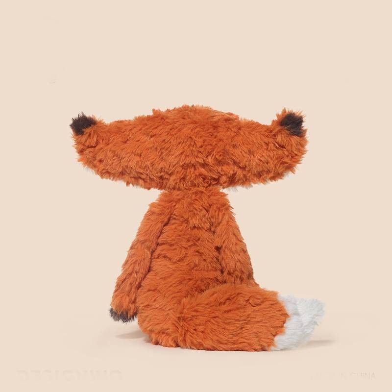 38cm Dewar Fox Adorable Plush Toy Soft Stuffed Animal Cute Birthday Girls For Gift_voghion.com
