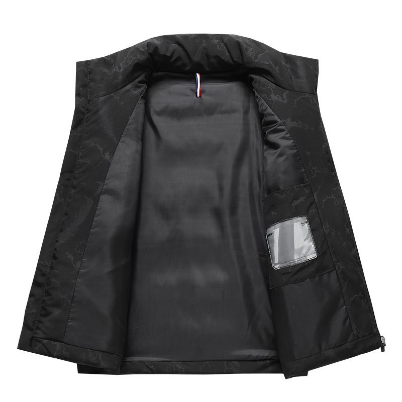 Unisex Quilted Puffer Vest – Lightweight Winter Sleeveless Jacket With Stand Collar (M-8XL)_voghion.com