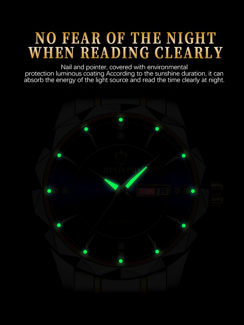 Orologi da donna Orologi da polso al quarzo di lusso alla moda da donna Orologi da polso in acciaio inossidabile impermeabili luminosi con data Regalo per fidanzate e amanti_voghion.com