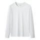 Casual Hoodie Heren Ronde Hals Derong Lange Mouw T-shirt Student Warme Binnenlaag Basis Shirt Herfst 9De_voghion.com