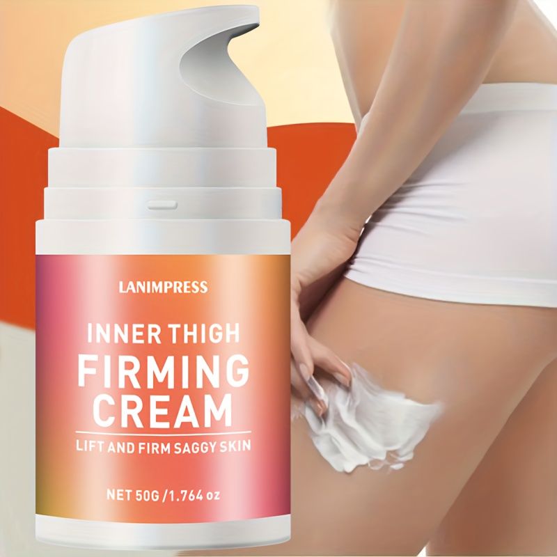 7,76 oz L'ANIMPRESS Straffende Creme für die Innenseite der Oberschenkel mit Hyaluronsäure, Honig, Jojoba, Koffein, Sheabutter – ohne Duft_voghion.com