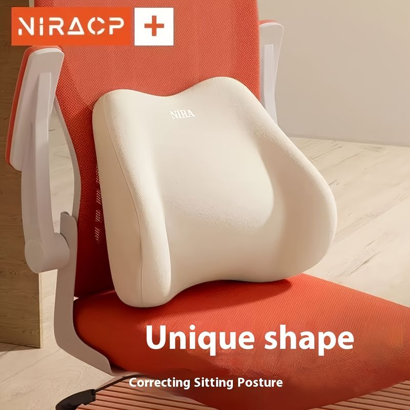 Cuscino di supporto lombare per ufficio, cuscino lombare per dormire, cuscino per mobili da ufficio, ergonomico, morbido, confortevole, memory foam, cotone_voghion.com
