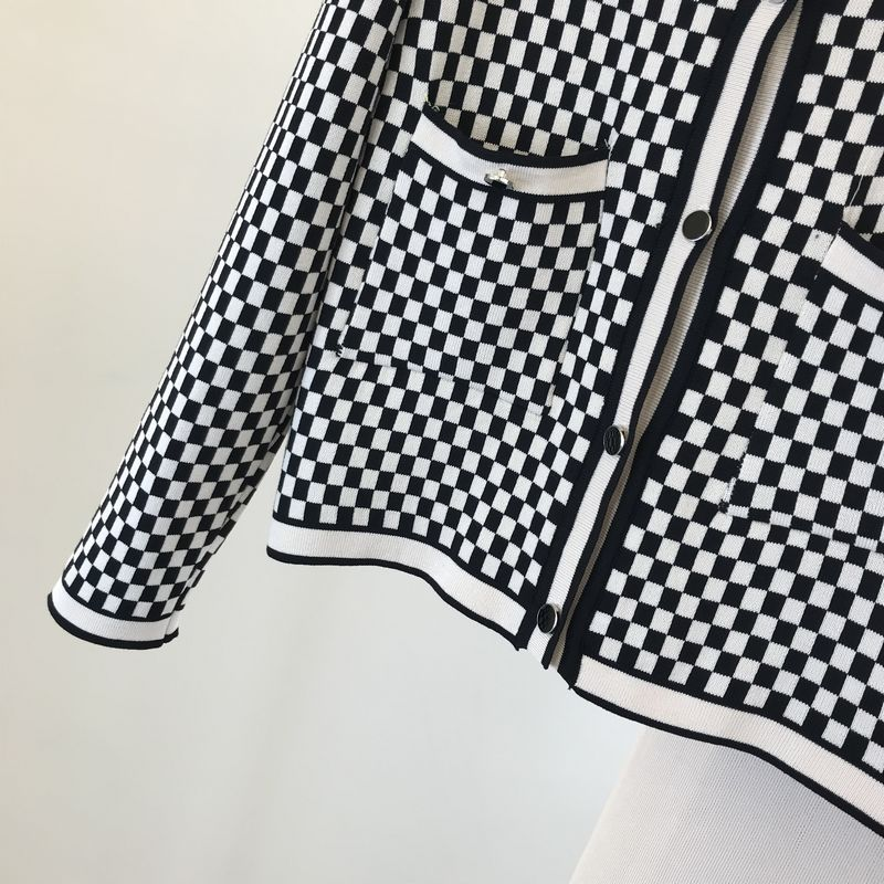 Dameskleding Tweedelige set voor kleine mensen in de herfst met een hoogstaand pak Kleine geurige stijl Wijde broek_voghion.com