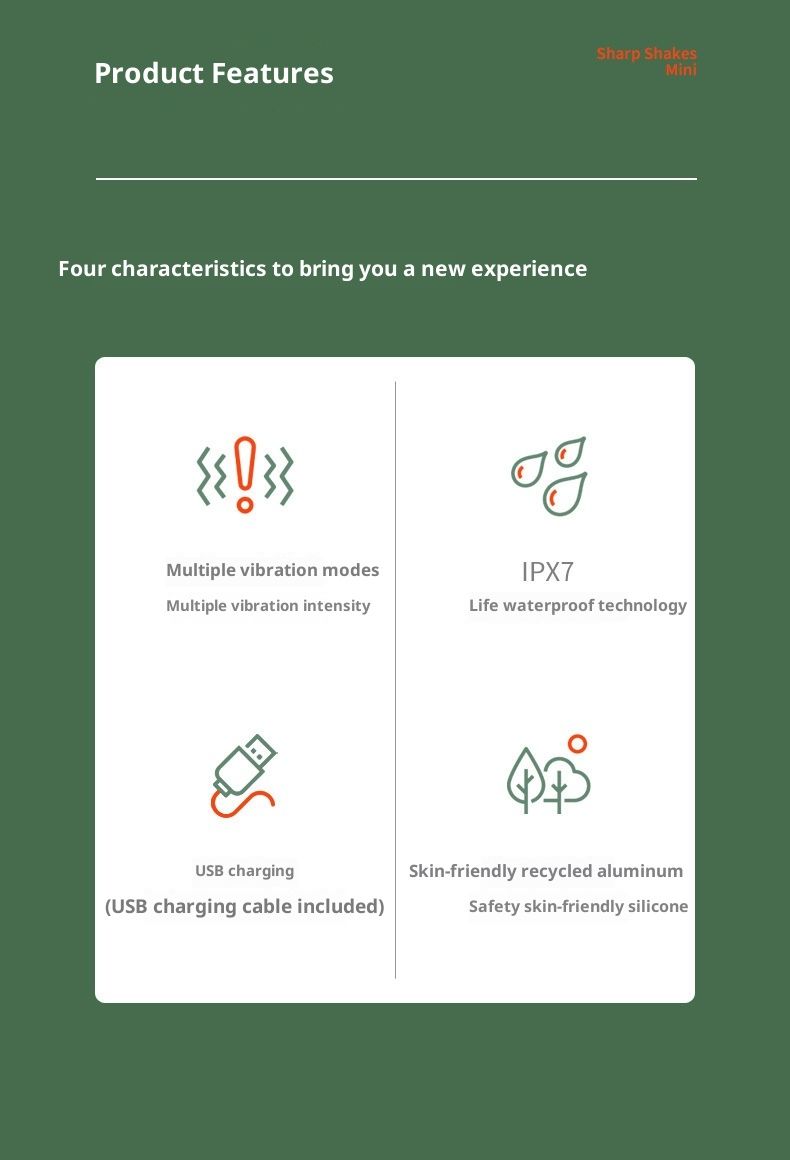 LuvBox Mini Strong Vibrator For Women, Adult Toy, Pleasure Device, Masturbation AV Massager_voghion.com