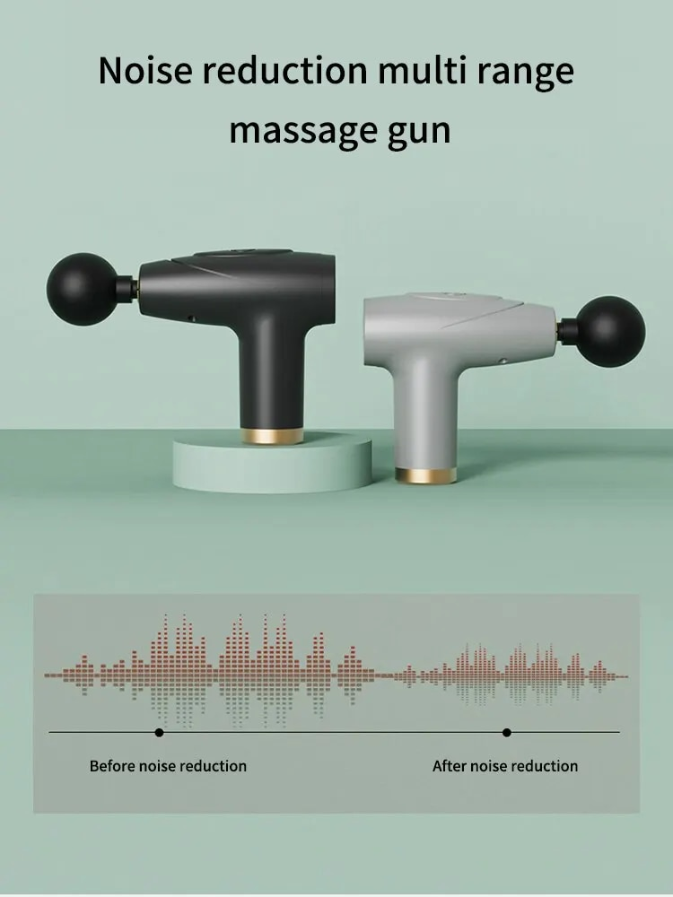 Multi-modus van mini Fascia-pistolen volgens spierontspanning Massage Trillingsmassage-instrument Lichaamspijn verlicht_voghion.com