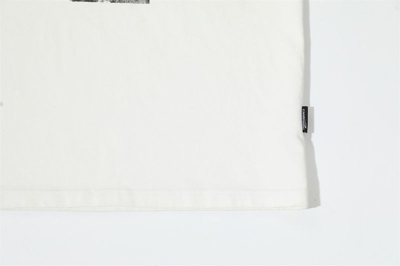 T-shirt à manches courtes pour homme, imprimé numéro 07, style décontracté, tendance, en pur coton, col rond, été_voghion.com