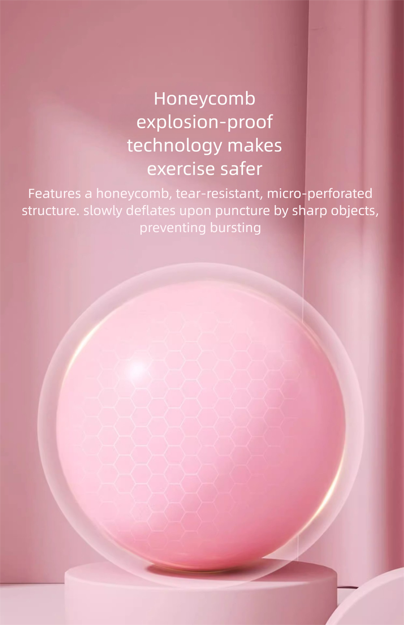 Palla per l'equilibrio yoga, ginnastica per fianchi, Pilates, piccola, ispessita, antideflagrante, attrezzatura per il fitness_voghion.com