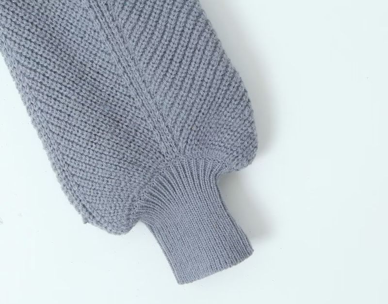 Damenbekleidung ins sexy schulterfreier kurzer Pullover für Frauen Herbst neuer heißer Mädchen Rollkragenpullover Pullover C27073_voghion.com