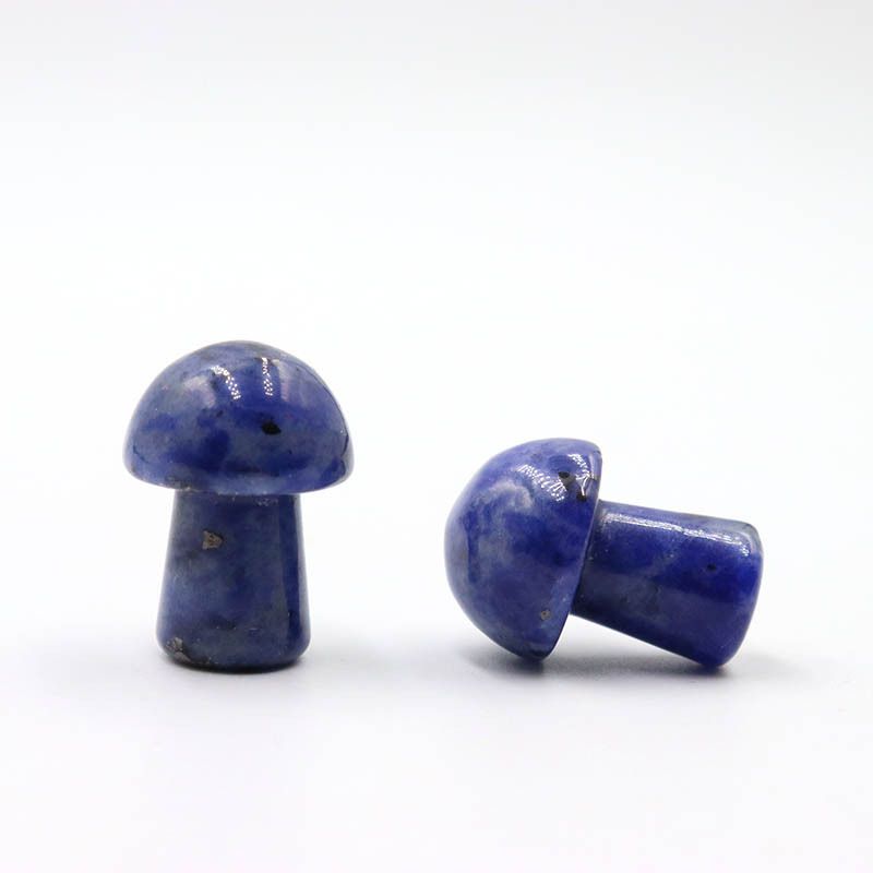 Pietra di cristallo 2 cm Mini fai da te Micro paesaggio Foresta Giardino Paesaggio Vaso di fiori Decorazione Piccoli ornamenti a fungo_voghion.com