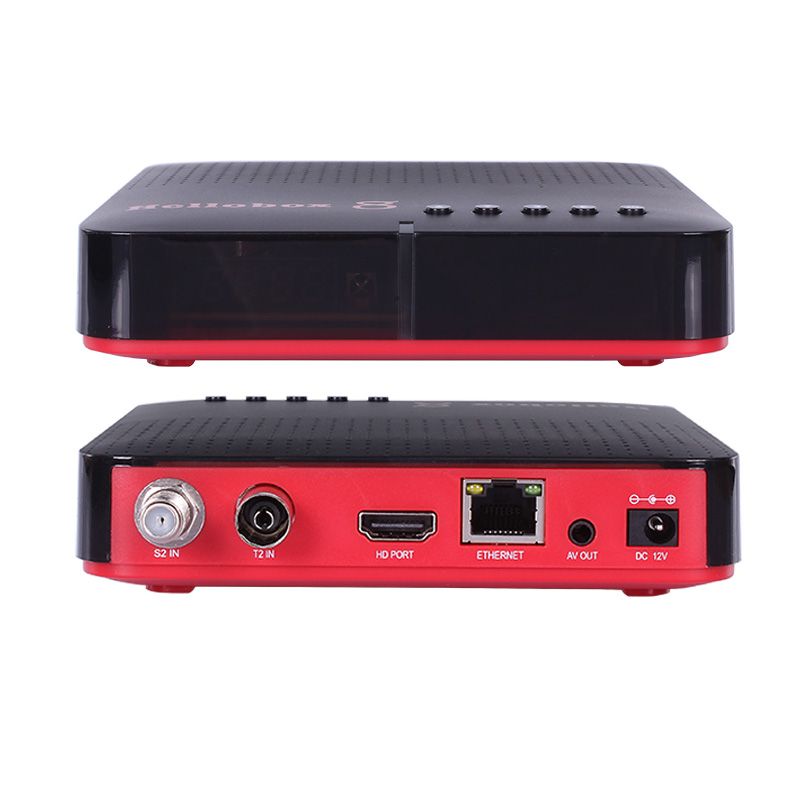 Uusi Hellobox 8 -satelliittivastaanotin DVB-T2 DVB S2 Combo TV Box -viritin tukee TV:n toistoa puhelimessa Satelliitti-TV-vastaanotin tukee CCCAM:ia_voghion.com