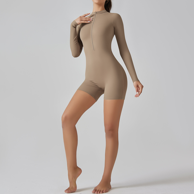 Γυναικεία σπορ μόδας onesie σέξι στενά ρούχα γιόγκα_voghion.com