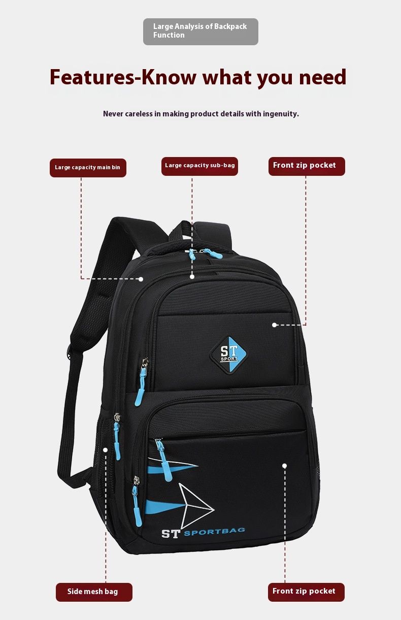 Fashionable letter printed sports made of PVC material, high school student backpack, large capacity, load reducing_voghion.com