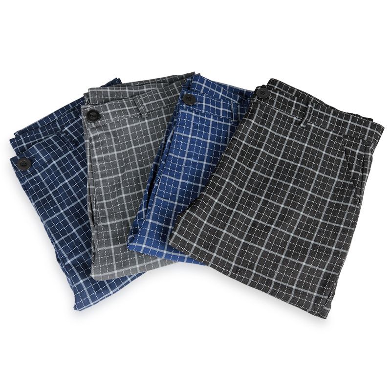 Ropa de hombre Pantalones casuales a cuadros de campo_voghion.com