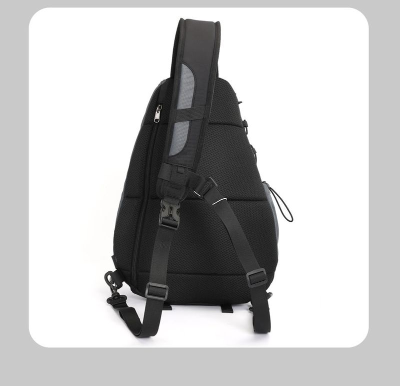 Minimalist New Chest Bag Sports Large Capacity Chest Bag New Student Crossbody Men's Bag_voghion.com