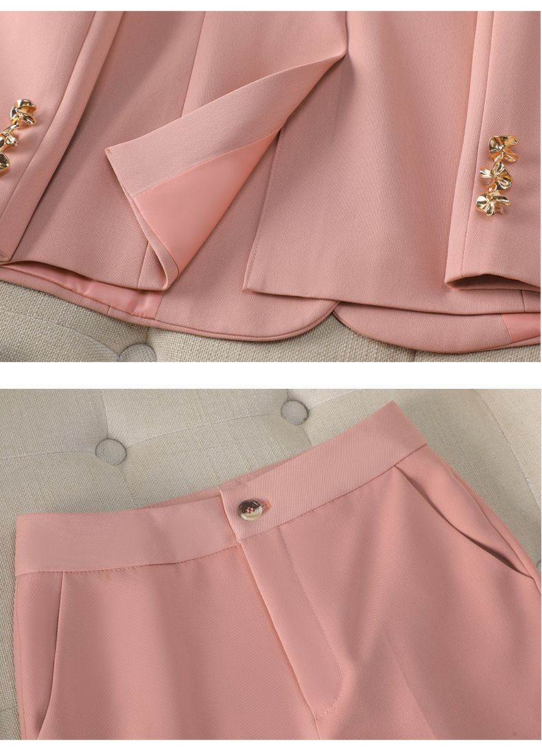 Elegant Women's Professional Suit Set - Slim Fit Business Formal Wear For Office & Commuting_voghion.com