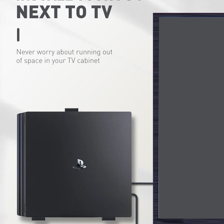 Adecuado para el soporte de pared para el host de la serie PS4/PS4 Pro/PS4 Slim PS4_voghion.com