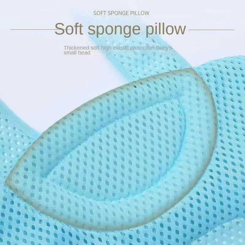 Nyfödd Justerbar Badkarskudde Sittdyna Korsformad Anti-halk Baby Badkar Nätmatta Barn Badkar Dusch Vagga Säng Sits_voghion.com