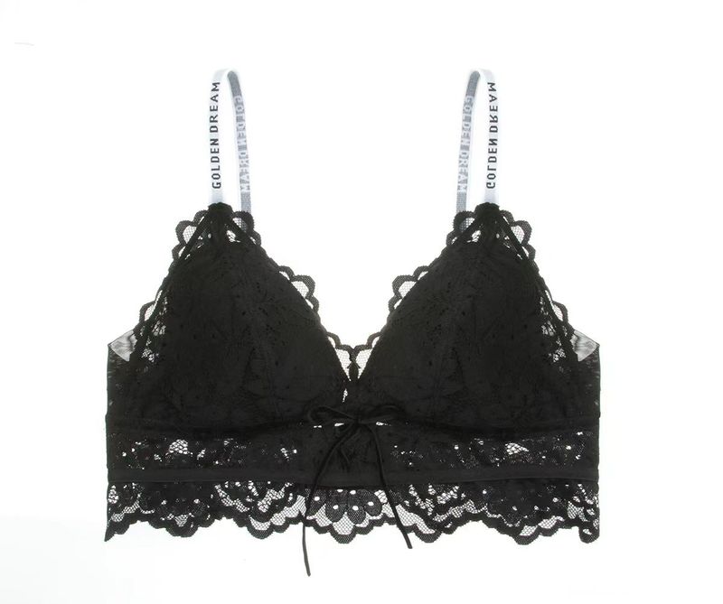 Women's Intimates Lace Bra Set Without Steel Ring Bra Thin Women's Underwear Set_voghion.com