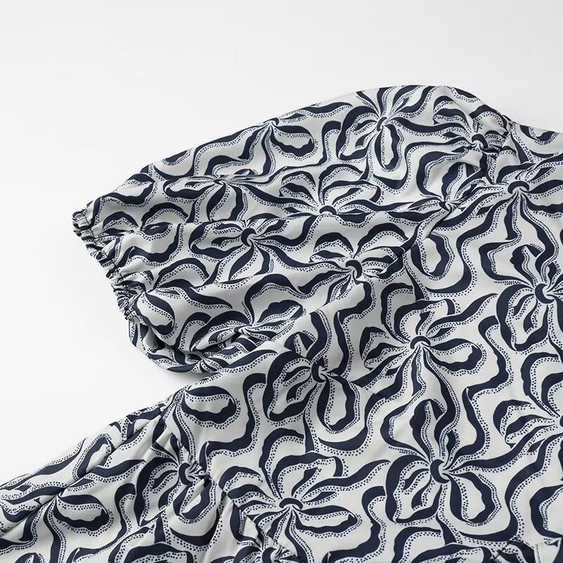 2025 Frühjahr Neue Damenmode Leopard Print Kurzarm Shirt_voghion.com