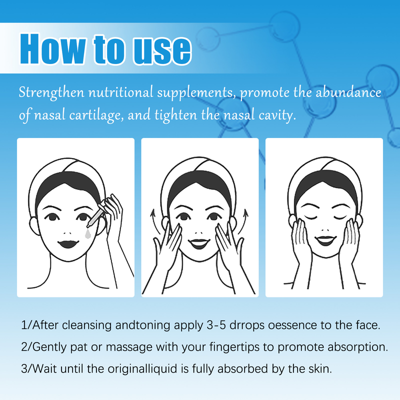 Mountain Roots, Reducing Nose Wings, Massaging Firming the Nose, and Nourishing Essential Oil_voghion.com