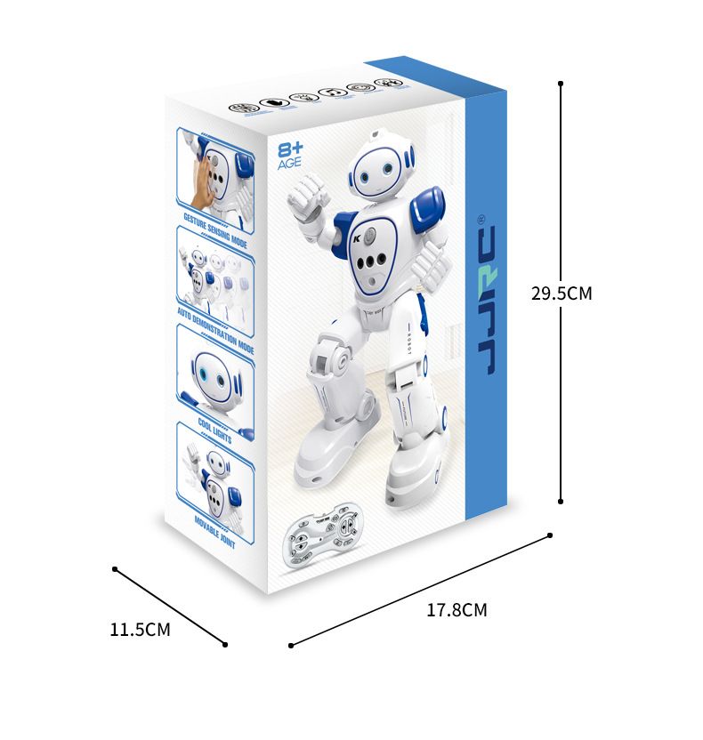Akıllı Oyuncaklar Çocukların Akıllı Programlama Elektrikli Uzaktan Kumandalı Robot Hareket Algılama Dans Erken Eğitim Eğitici Oyuncaklar_voghion.com