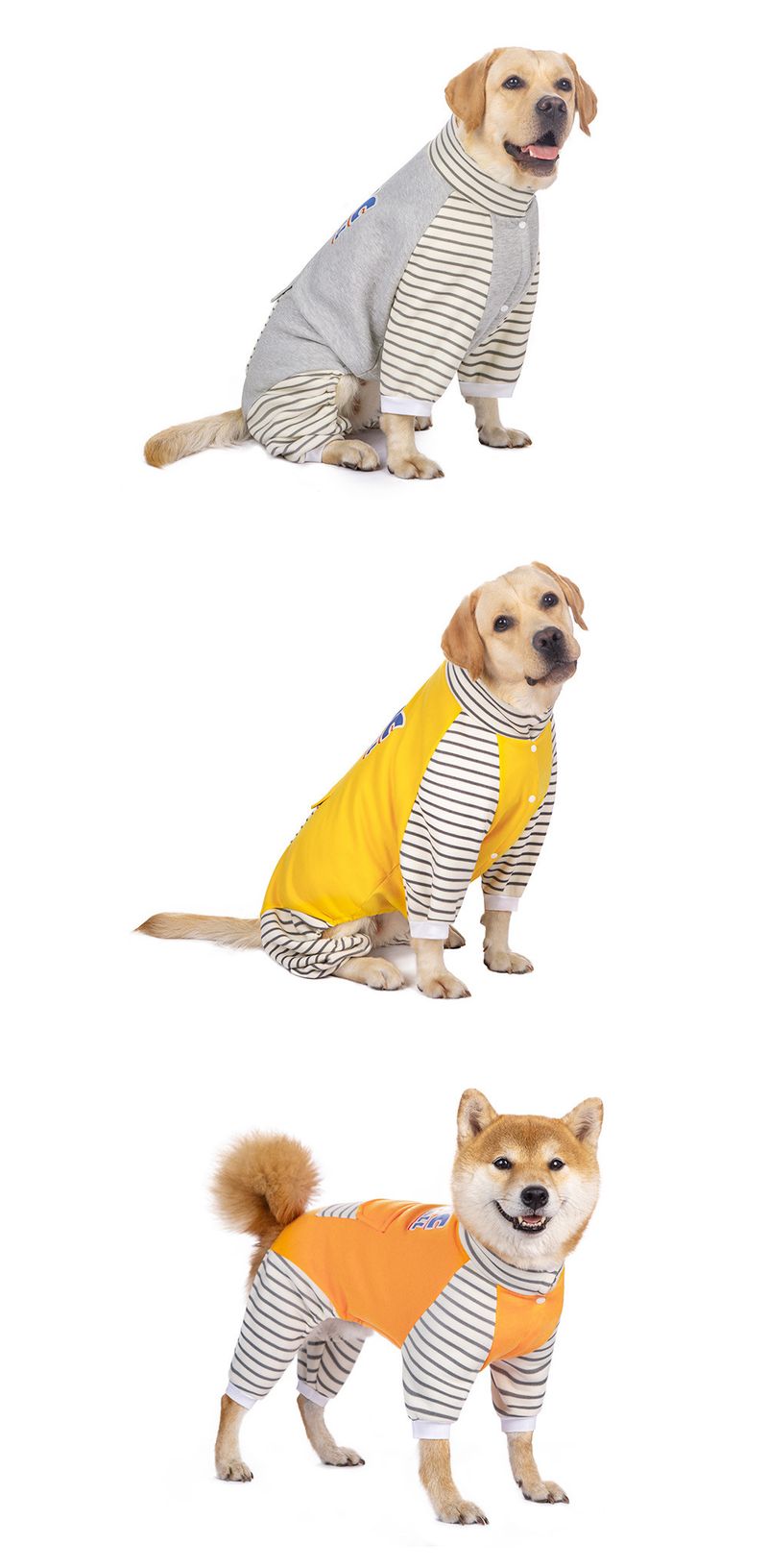 Winter warme grenzüberschreitende vierbeinige mittelgroße und große Hunde kältebeständiges Fleece-gefüttertes Labrador Golden Retriever Haustier Hundekleidung Großhandel_voghion.com