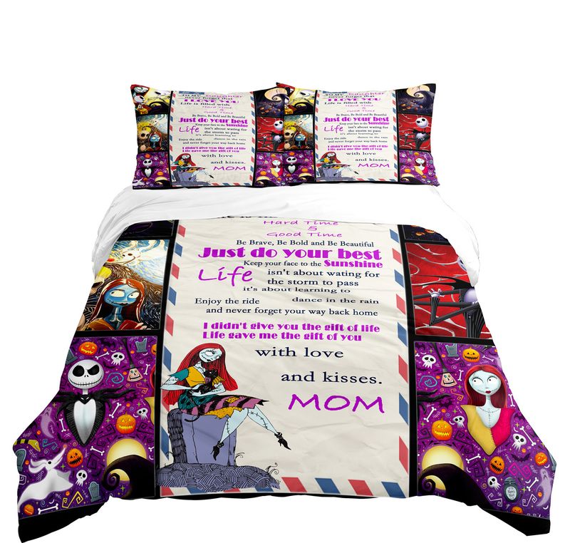 Tessili per la casa di alta qualità Festa di Natale Tre biancheria da letto moderna Set copripiumino da quattro pezzi_voghion.com
