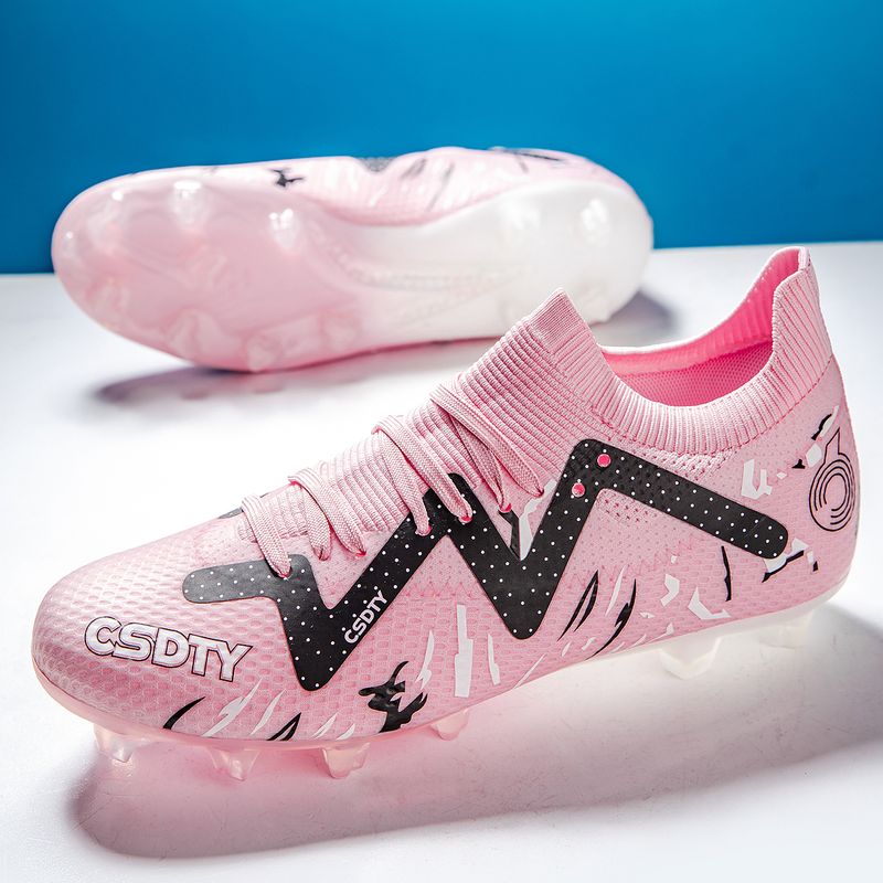 Shoe Size New Long Short Spike Youth And Adult Soccer Shoes 35-45_voghion.com