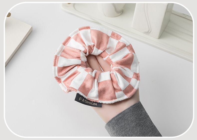 Microfiber Hair Towel Wrap With Matching Scrunchie - Super Absorbent, Quick Drying, Frizz-Free Hair Turban_voghion.com