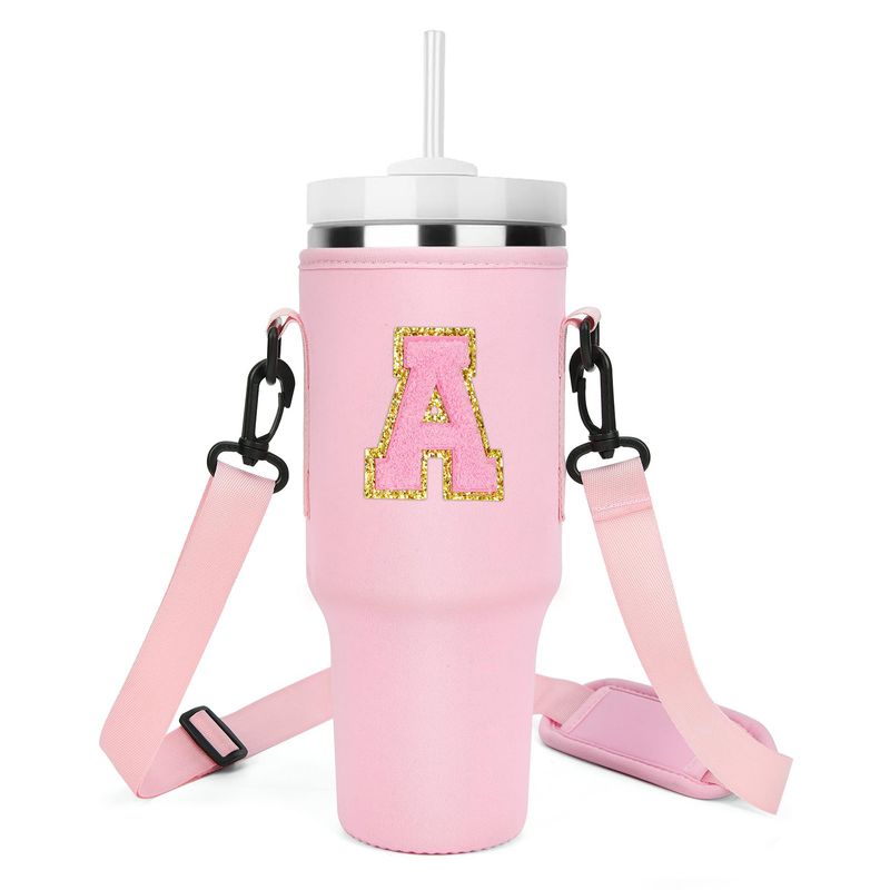 Ice Tyrant Becher-Taschengurt, verstellbarer Auto-Wasserflaschenbezug, Kälteisolierungsschutz, Becherbezug_voghion.com