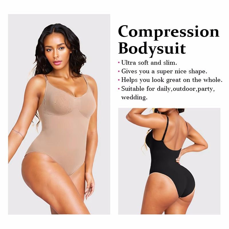 Body Shaping Clothing Body Shaping Abdomen Shaping Waist Strap Seamless One Piece Jumpsuit_voghion.com
