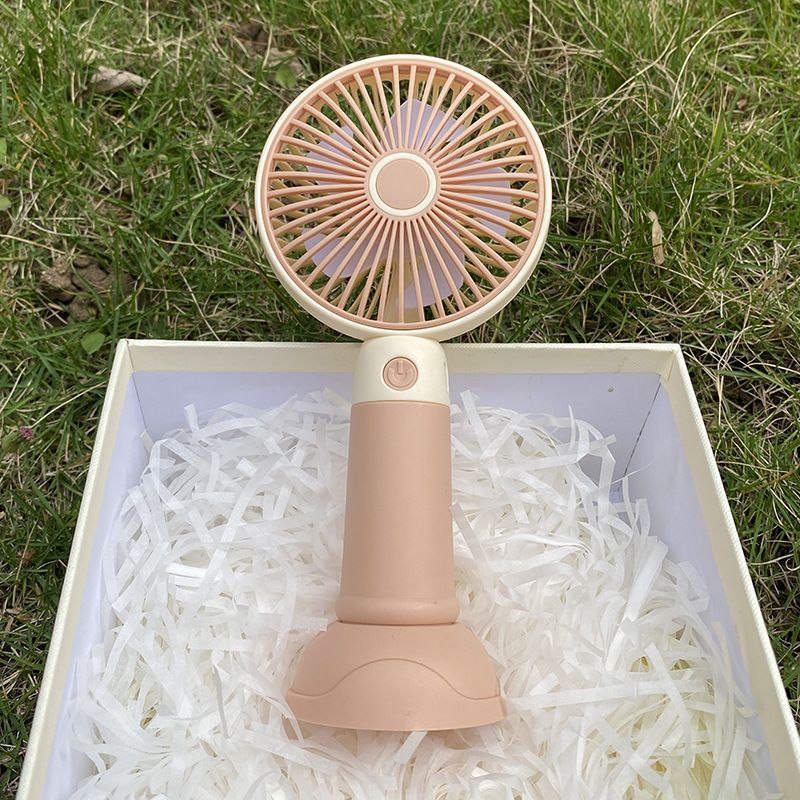 Neuer leistungsstarker Mini-USB-Cartoon-kompakter tragbarer wiederaufladbarer Handventilator_voghion.com