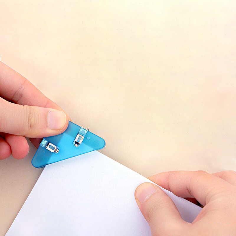 5 pièces/ensemble pinces à coudre outils de couture pinces d'angle colorées pinces triangulaires créatives_voghion.com