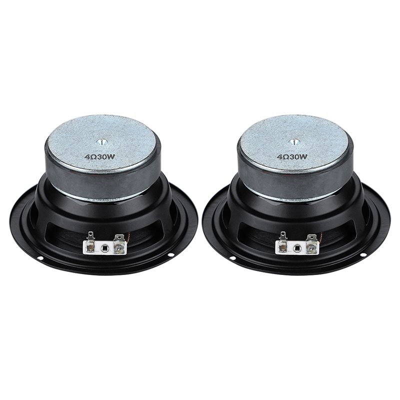 AIYIMA 2 Adet 4.5 İnç Tam Aralık 4 Ohm 30W HiFi Stereo Müzik Hoparlörü Ev Sinema Güç Amplifikatörü Ses Hoparlörü_voghion.com