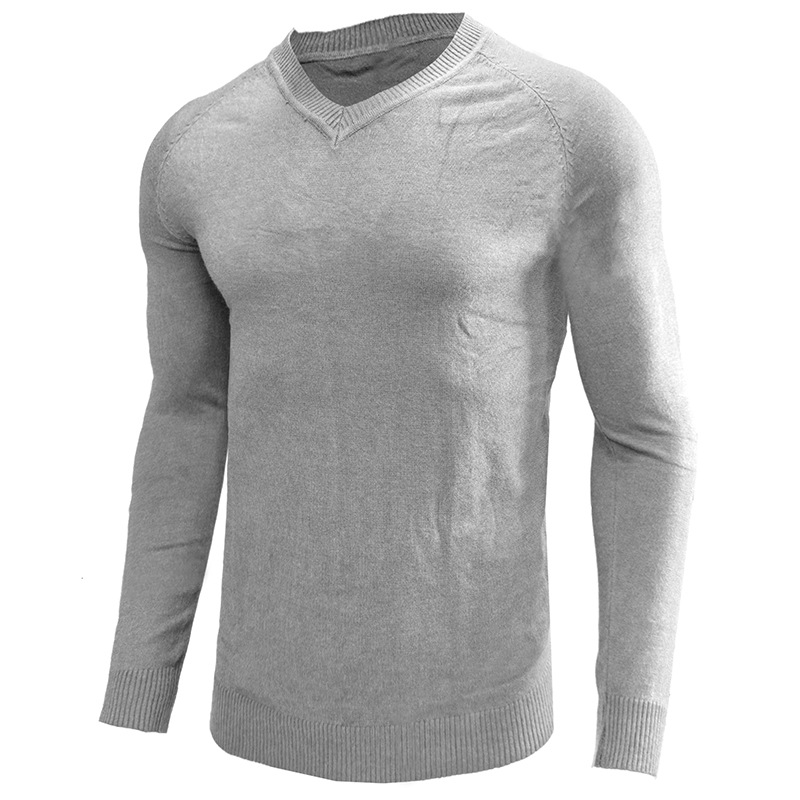 Abbigliamento uomo Maglieria uomo Autunno/Inverno manica lunga scollo a V_voghion.com