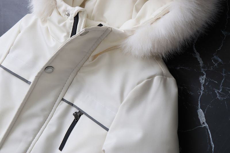 Traje de nieve impermeable para bebé: mono de esquí ligero con cremallera completa para niños pequeños (90-120 cm) y mono con capucha transpirable para niños y niñas._voghion.com