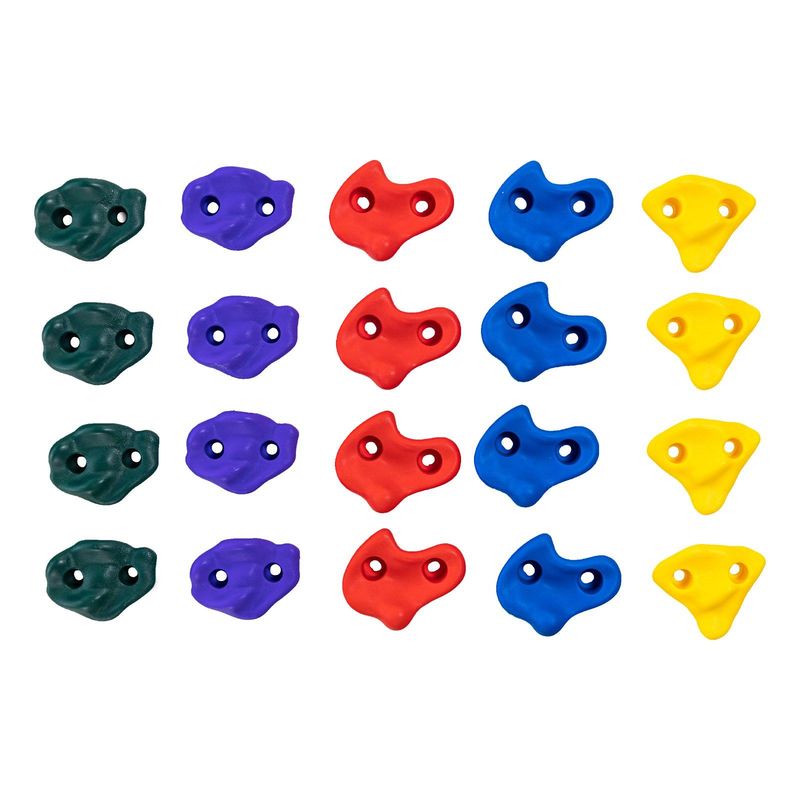 VEVOR Ninja Tree Climbing Kit 20 Tree Climbing Holds 6 Ratchet Straps Outdoor_voghion.com